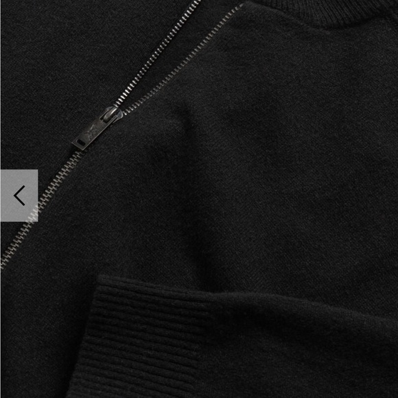 Rodd & Gunn Men's Black Zip-Up Sweater - Port Albert Knit (Nero) Large - Picture 5 of 5